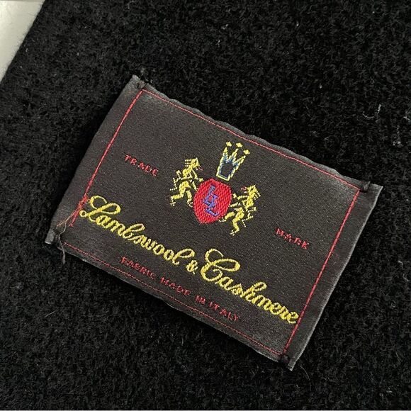 Larry Levine Exclusively For Nordstrom Double Breasted Lambswool Cashmere Coat 8 - Picture 10 of 13